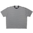 画像1: COOTIE PRODUCTIONS/Polyester Border S/S Tee（Black/White）［ボーダーT-24春夏］ (1)