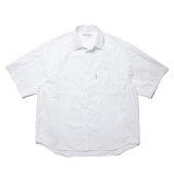 画像: COOTIE PRODUCTIONS/120/2 Broad S/S Shirt（White）［ブロードシャツ-24春夏］