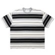 画像1: COOTIE PRODUCTIONS/Panel Border S/S Tee（Black/Ash Gray/White）［パネルボーダーT-24春夏］ (1)