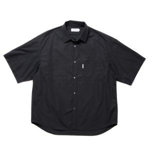 画像: COOTIE PRODUCTIONS/120/2 Broad S/S Shirt（Black）［ブロードシャツ-24春夏］