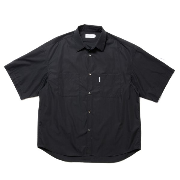 画像1: COOTIE PRODUCTIONS/120/2 Broad S/S Shirt（Black）［ブロードシャツ-24春夏］ (1)