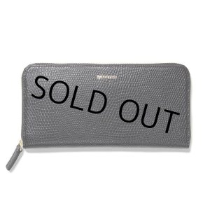 画像: WACKO MARIA/SPEAK EASY / EMBOSS LEATHER ROUND ZIP LONG WALLET（LIZARD）［ラウンドジップロングウォレット-24春夏］