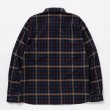 画像2: RATS/OMBRE CHECK SHIRT（BLACK CHECK）［オンブレチェックシャツ-24春夏］ (2)