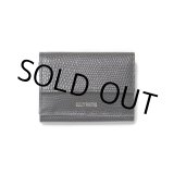 画像: WACKO MARIA/SPEAK EASY / EMBOSS LEATHER MINI WALLET（LIZARD）［ミニウォレット-24春夏］