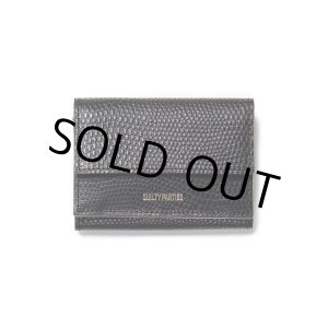 画像: WACKO MARIA/SPEAK EASY / EMBOSS LEATHER MINI WALLET（LIZARD）［ミニウォレット-24春夏］
