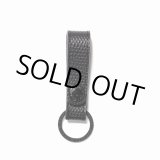 画像: WACKO MARIA/EMBOSS LEATHER KEY HOLDER（LIZARD）（BLACK/BLACK）［レザーキーホルダー-24秋冬］
