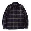 画像1: 【30%OFF】RATS/OMBRE CHECK SHIRT（BLACK CHECK）［オンブレチェックシャツ-24春夏］ (1)