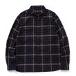 画像1: RATS/OMBRE CHECK SHIRT（BLACK CHECK）［オンブレチェックシャツ-24春夏］ (1)