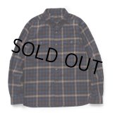 画像: 【30%OFF】RATS/OMBRE CHECK SHIRT（BLACK CHECK）［オンブレチェックシャツ-24春夏］