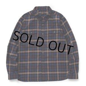 画像: 【30%OFF】RATS/OMBRE CHECK SHIRT（BLACK CHECK）［オンブレチェックシャツ-24春夏］