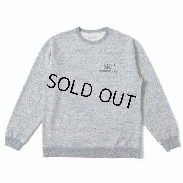 画像2: 【50%OFF】ROUGH AND RUGGED/Y.O CREW（グレー）［クルーネックスウェット-22春夏］ (2)