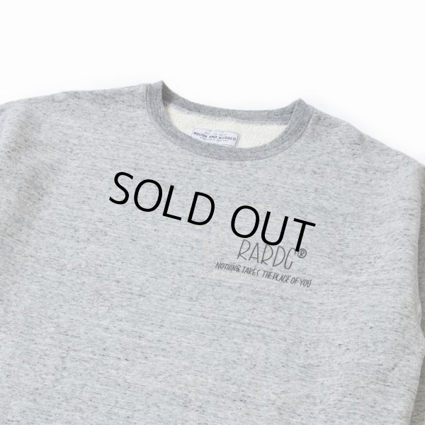 画像3: 【50%OFF】ROUGH AND RUGGED/Y.O CREW（グレー）［クルーネックスウェット-22春夏］ (3)