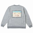 画像1: 【50%OFF】ROUGH AND RUGGED/Y.O CREW（グレー）［クルーネックスウェット-22春夏］ (1)