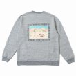 画像1: ROUGH AND RUGGED/Y.O CREW（グレー） 【50%OFF】［クルーネックスウェット-22春夏］ (1)