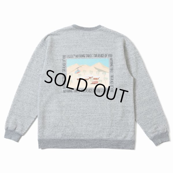 画像1: 【50%OFF】ROUGH AND RUGGED/Y.O CREW（グレー）［クルーネックスウェット-22春夏］ (1)