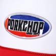 画像3: PORKCHOP/2nd OVAL MESH CAP（WHITE/RED）［メッシュキャップ-24春夏］ (3)