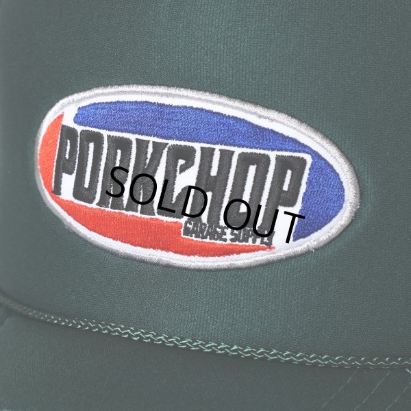 画像3: PORKCHOP/2nd OVAL MESH CAP（GREEN）［メッシュキャップ-24春夏］ (3)