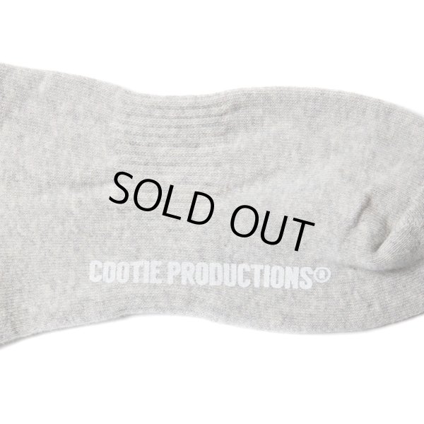 画像3: COOTIE PRODUCTIONS/Raza Middle Socks（Ash Gray）［ミドルソックス-24春夏］ (3)