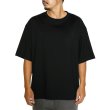 画像2: 【30%OFF】CALEE/EMBROIDERY DROP SHOULDER S/S TEE（BLACK）［ドロップショルダー刺繍T-24春夏］ (2)