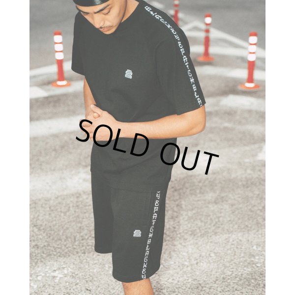 画像3: BlackEyePatch/KANJI TAPED SWEAT SHORTS（BLACK） (3)