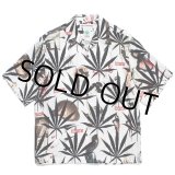 画像: WACKO MARIA/HIGH TIMES / HAWAIIAN SHIRT（WHITE）［ハワイアンシャツ-24春夏］