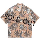 画像: WACKO MARIA/HIGH TIMES / HAWAIIAN SHIRT（BROWN）［ハワイアンシャツ-24春夏］