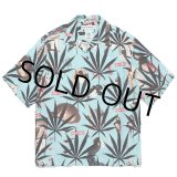 画像: WACKO MARIA/HIGH TIMES / HAWAIIAN SHIRT（MINT）［ハワイアンシャツ-24春夏］