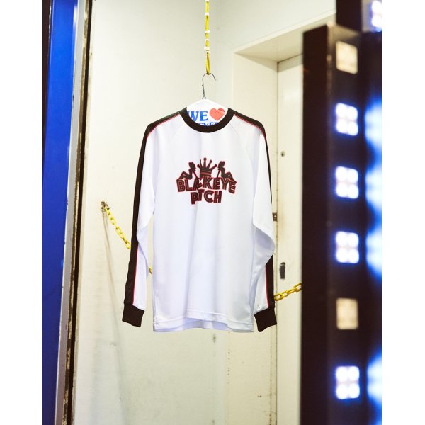 画像3: BlackEyePatch/PIMP SPORT JERSEY L/S TEE（WHITE） (3)