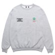 画像1: WACKO MARIA/舐達麻 / HIGH TIMES / SWEAT SHIRT（GRAY）［クルーネックスウェット-24春夏］ (1)