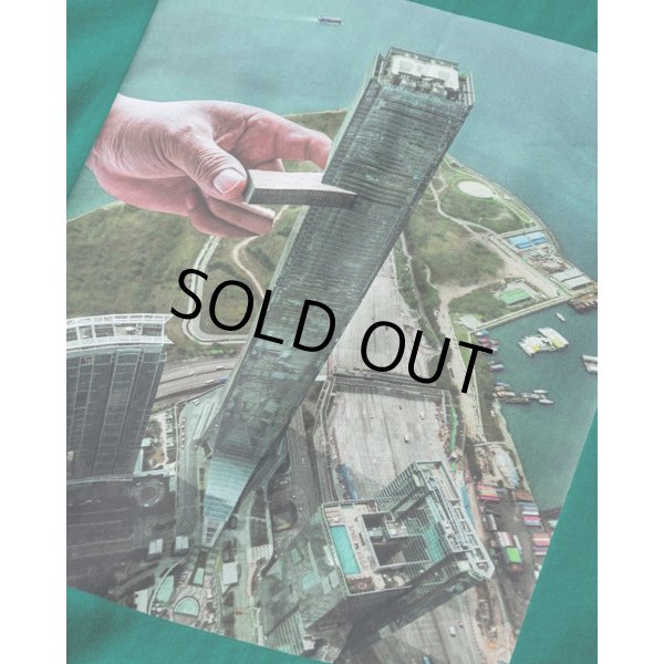 画像3: 【30%OFF】TIGHTBOOTH/JENGA T-SHIRT（Green）［プリントT-24春夏］ (3)