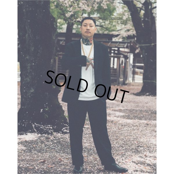 画像3: WACKO MARIA/舐達麻 / HIGH TIMES / LONG SLEEVE T-SHIRT（WHITE）［プリント長袖T-24春夏］ (3)