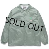 画像: WACKO MARIA/舐達麻 / HIGH TIMES / COACH JACKET（GREEN）［コーチJKT-24春夏］