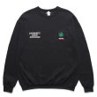 画像1: WACKO MARIA/舐達麻 / HIGH TIMES / SWEAT SHIRT（BLACK）［クルーネックスウェット-24春夏］ (1)