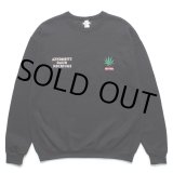画像: WACKO MARIA/舐達麻 / HIGH TIMES / SWEAT SHIRT（BLACK）［クルーネックスウェット-24春夏］