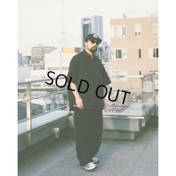 画像3: COOTIE PRODUCTIONS/120/2 Broad S/S Shirt（Black）［ブロードシャツ-24春夏］ (3)