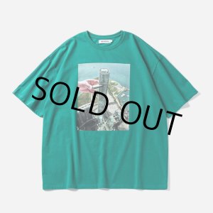 画像: 【30%OFF】TIGHTBOOTH/JENGA T-SHIRT（Green）［プリントT-24春夏］
