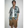 画像2: WACKO MARIA/HIGH TIMES / HAWAIIAN SHIRT（MINT）［ハワイアンシャツ-24春夏］ (2)