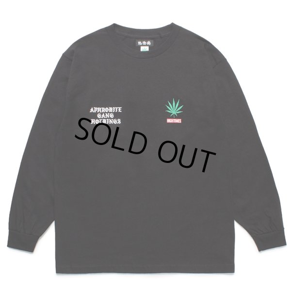 画像1: WACKO MARIA/舐達麻 / HIGH TIMES / LONG SLEEVE T-SHIRT（BLACK）［プリント長袖T-24春夏］ (1)