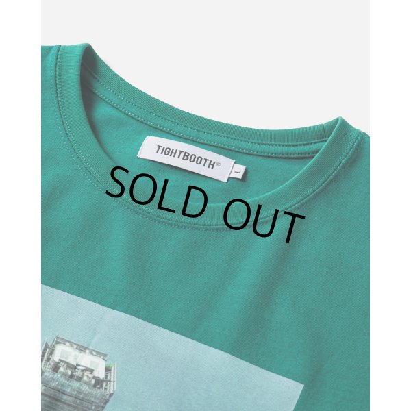 画像2: 【30%OFF】TIGHTBOOTH/JENGA T-SHIRT（Green）［プリントT-24春夏］ (2)