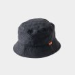 画像1: TIGHTBOOTH/CHECKER PLATE BUCKET HAT（Black）［バケットハット-24春夏］ (1)