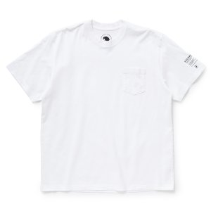 画像: RATS/PACK TEE "CREW NECK REGULAR SILHOUETTE"（WHITE）［プリントポケT-24春夏］