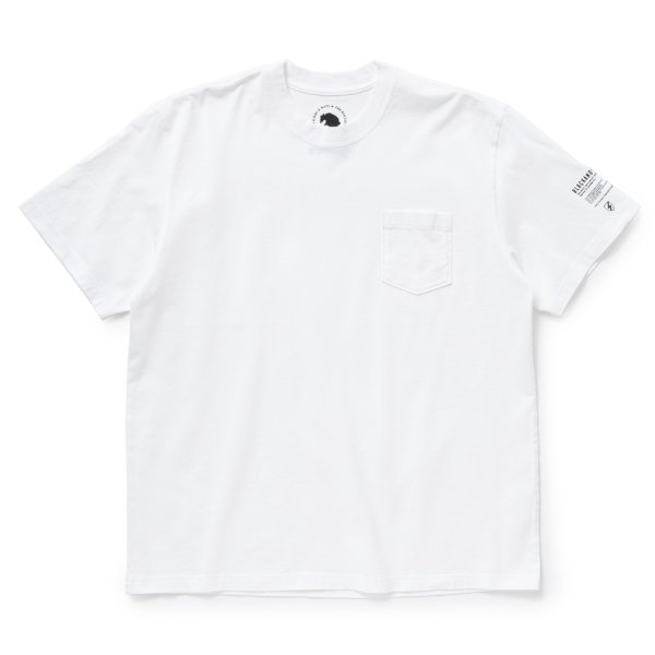 画像1: 【30%OFF】RATS/PACK TEE "CREW NECK REGULAR SILHOUETTE"（WHITE）［プリントポケT-24春夏］ (1)