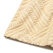 画像4: CALEE/PILE JACQUARD DROP SHOULDER CS（IVORY）［パイルジャガードカットソー-24春夏］ (4)