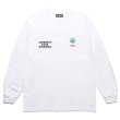 画像1: WACKO MARIA/舐達麻 / HIGH TIMES / LONG SLEEVE T-SHIRT（WHITE）［プリント長袖T-24春夏］ (1)