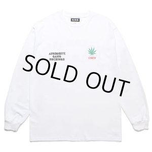 画像: WACKO MARIA/舐達麻 / HIGH TIMES / LONG SLEEVE T-SHIRT（WHITE）［プリント長袖T-24春夏］