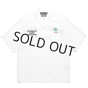 画像: WACKO MARIA/舐達麻 / HIGH TIMES / 50'S OPEN COLLAR SHIRT（WHITE）［50'Sオープンカラーシャツ-24春夏］