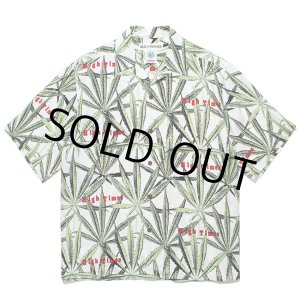 画像: WACKO MARIA/HIGH TIMES / HAWAIIAN SHIRT（WHITE）［ハワイアンシャツ-24春夏］