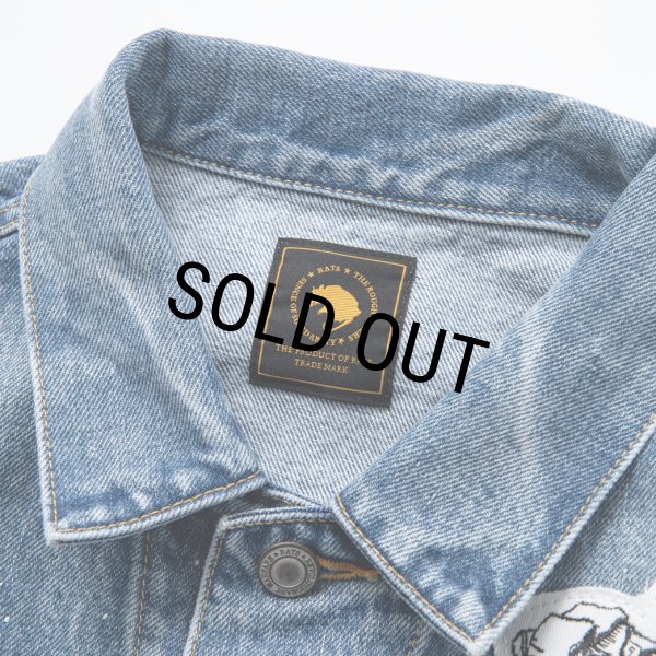 RATS 3RD TYPE PRINT DENIM JKT Lサイズ 30%OFF】RATS/3RD TYPE PRINT DENIM JKT（INDIGO）［サード