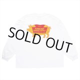 画像: PORKCHOP/LOGO PORK L/S TEE（WHITE）［プリント長袖T-24春夏］