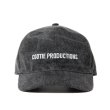 画像1: COOTIE PRODUCTIONS/Pigment Coating Twill 6 Panel Cap（Black/White）［ピグメント6パネルキャップ-24春夏］ (1)